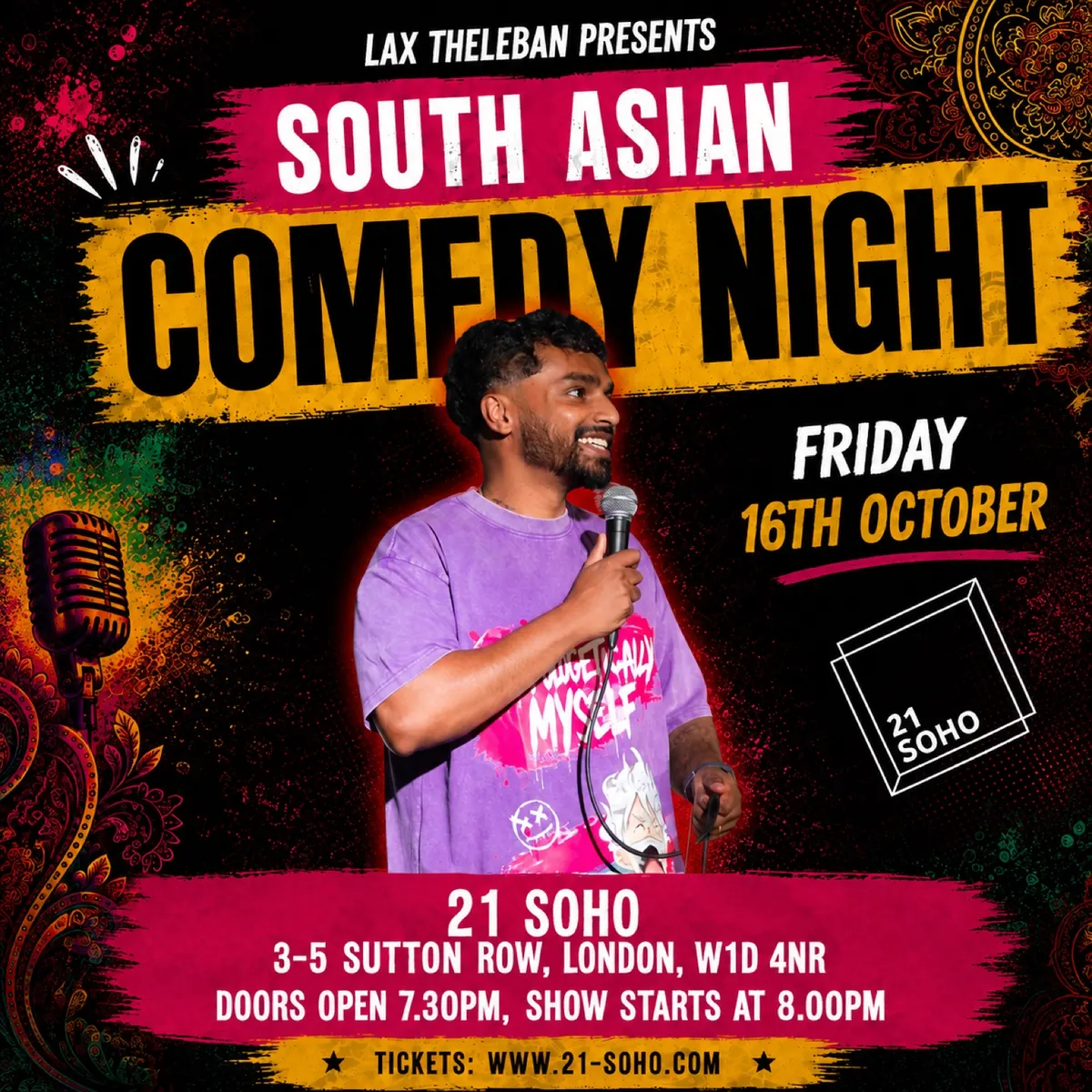 South Asian Comedy Night