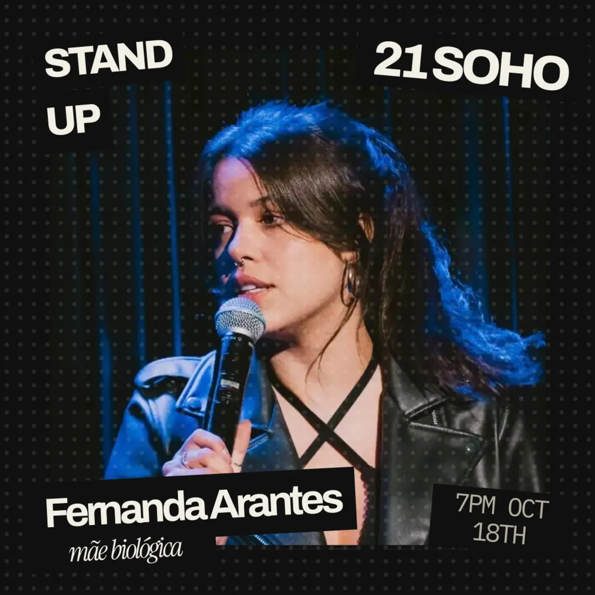 Fernanda Arantes stand up comedy