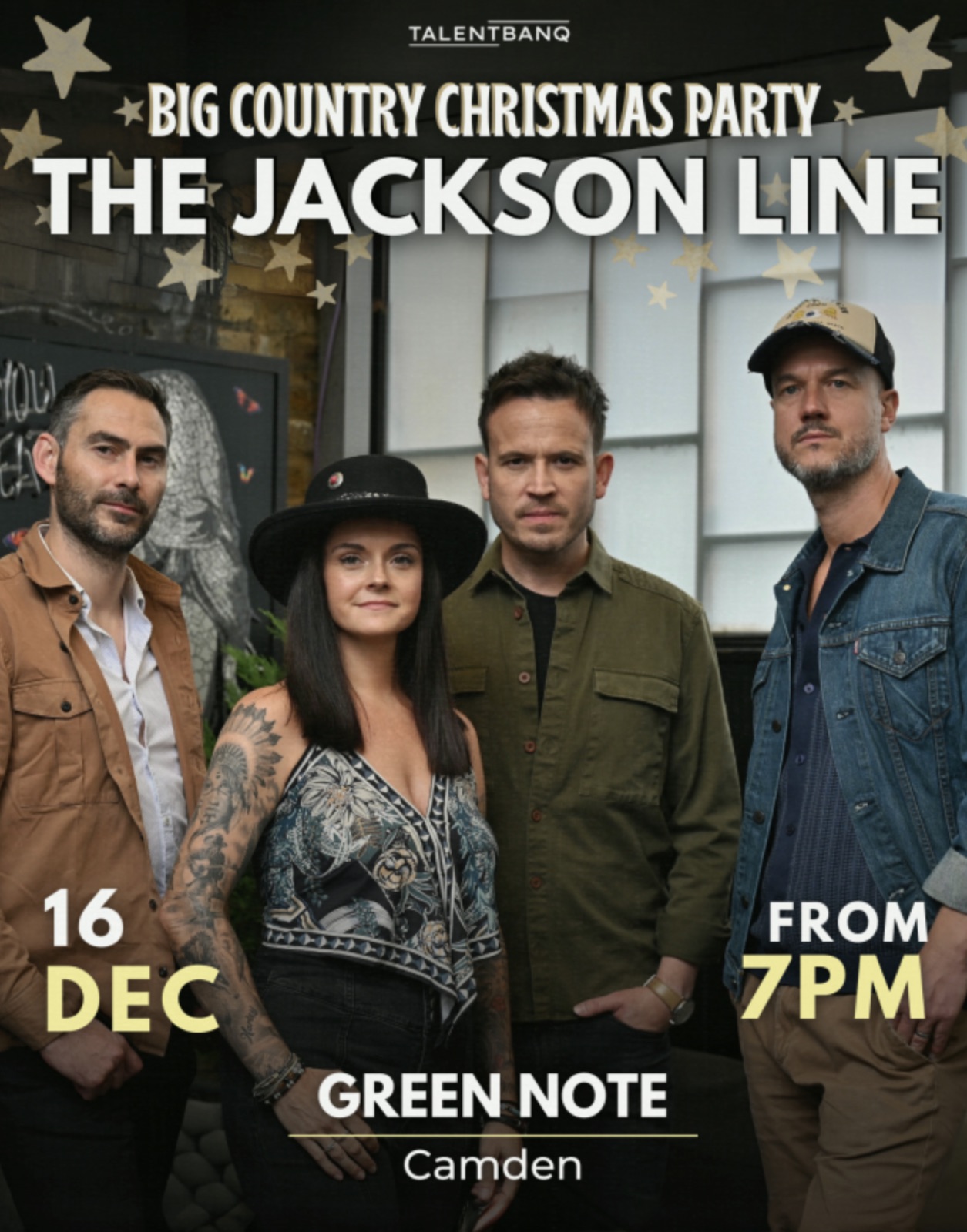 The Jackson Line Big Country Christmas Party LIVE at Green Note